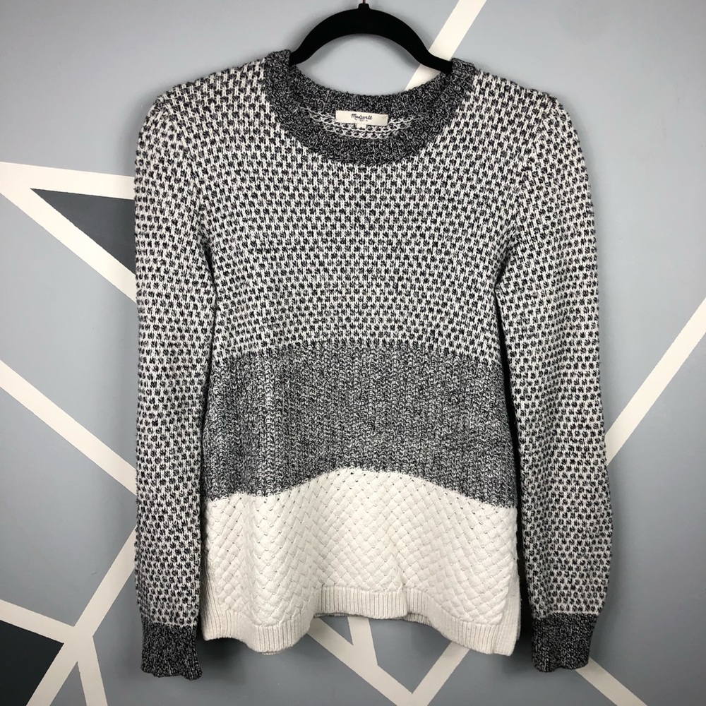 Madewell Checkpoint Sweater Size Small